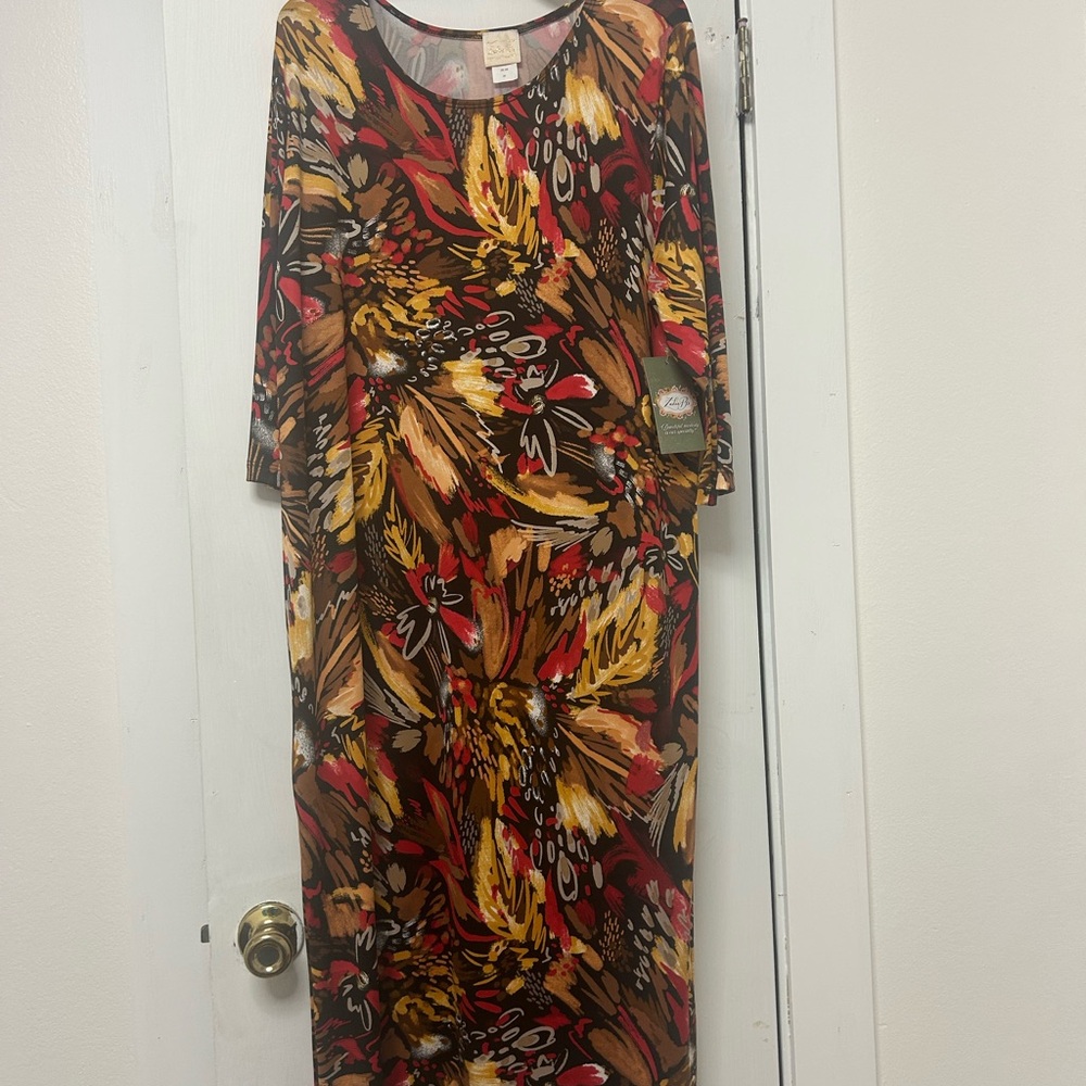 Multicolor Floral Women's layering Dress Zadie B’s